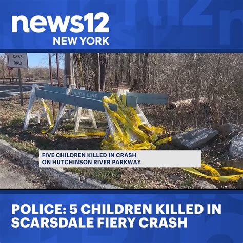 Four teens, 8-year-old dead in Scarsdale car crash
